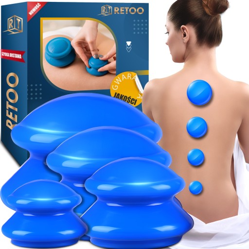ČÍNSKE GUMOVÉ CUPPINGY NA MASÁŽNE CUPPINGY CELULITÍDY 4KS