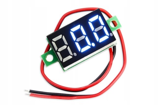 DIGITÁLNY VOLTMETER LED TESTOVACÍ METER DC 4,5-30V