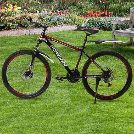 BLATNÍKY NA BICYKEL SADA NA BICYKEL PREDNÝ ZADNÝ 2 KS MTB 24-26 ČIERNA