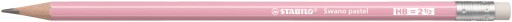 Ceruzka Stabilo Swano HB Pastel Pink s gumou
