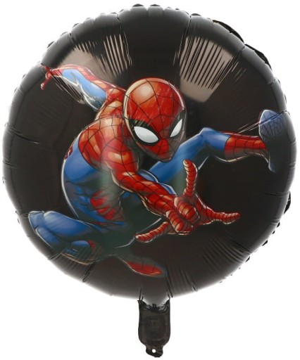 Obojstranný narodeninový fóliový balónik Spiderman