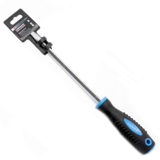 Plochý skrutkovač Dlhý skrutkovač SL8x150mm STEEL CR-V Forsage