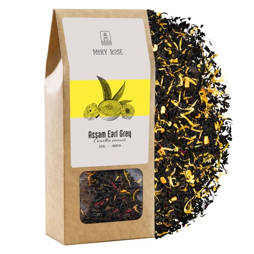 Mary Rose Assam Earl Grey čaj 50g