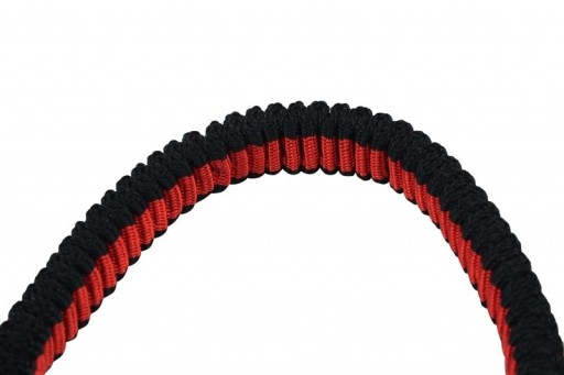 Nylonové vodítko BUNGEE Pet Nova tlmiace nárazy, červené