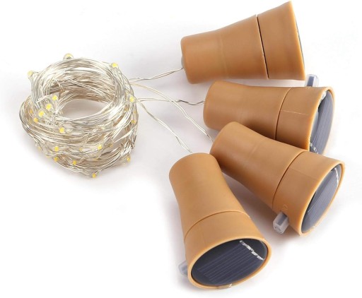 LED FĽAŠA CORPOR, DEKORATÍVNE LAMPY, DRÔTENÁ DEKORÁCIA, 10LED TEPLÁ STUDENÁ