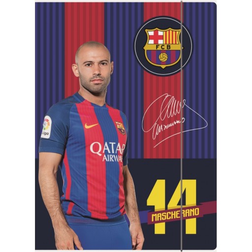 PILNÍK FC BARCELONA S GUMAOU NA VÝKRESY A4 1 kus Mix vzorov