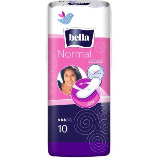 BELLA NORMÁLNE HYGIENICKÉ NAPS 10 ks, savé