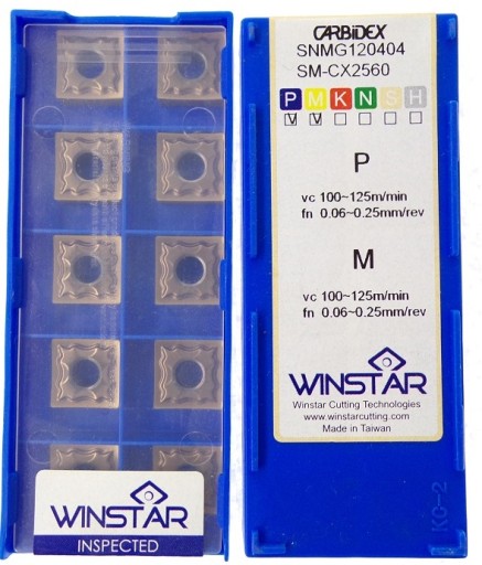 SNMG 120404 SM-CX2560 NEREZOVÉ OCELE