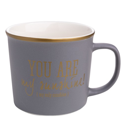 Florina Jednoduchý porcelánový hrnček 380 ml