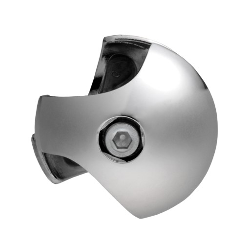 DVOJITÝ PRAVÝ KONEKTOR R-6DX PRE POTRUBIE FI 25 CHROM
