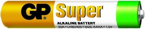 Batéria LR8D425 GP 25A, MN2500, LR61, AAAA (2 ks blister)