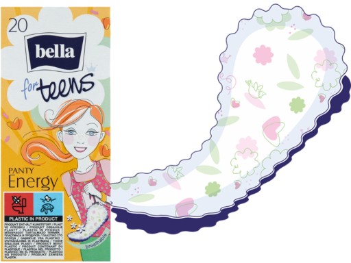 Bella for Teens Panty Energy 20 ks
