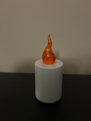 Sviečková elektrická vložka LED SUBITO S1 oranžová