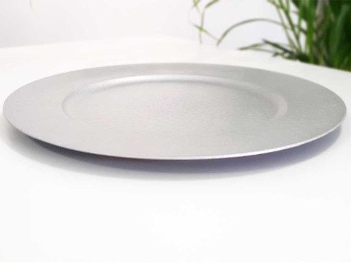 STRIEBORNÝ TANIER, okrúhly, STRIEBORNÝ TANIER, STRIEBORNÝ stojan, SVADBA, 33 cm