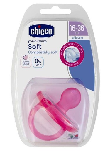 Chicco Physio Soft Silikónový cumlík silikónový 16m+