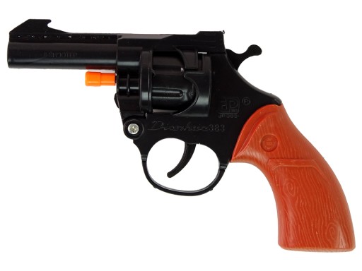 Perkusná pištoľ Revolver čierny