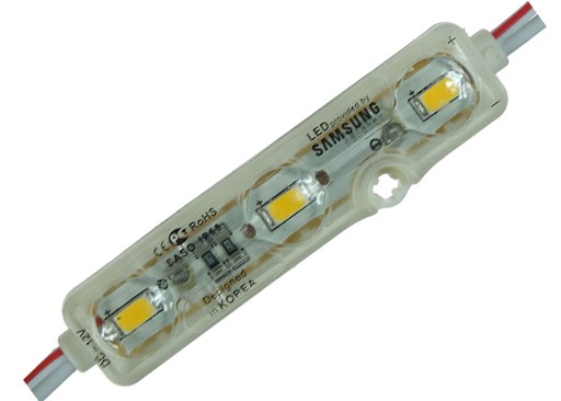 SAMSUNG LED MODUL 1,2W SMD 5630 teplá BIELA
