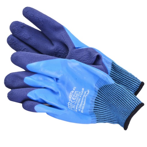 VODEODOLNÉ PRACOVNÉ RUKAVICE LATEXOVÉ XL-10 1 PÁR