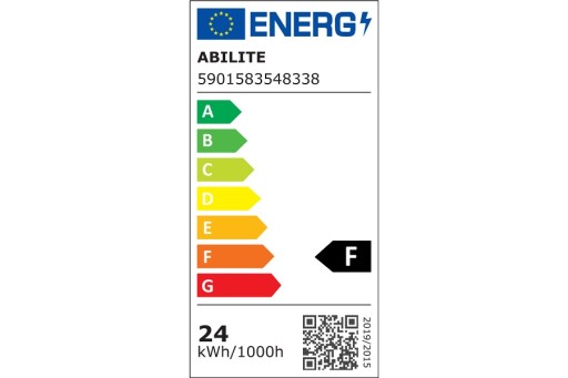 ABILITE LED žiarovka E27 MANGO SLIM NATURAL WHITE 24W