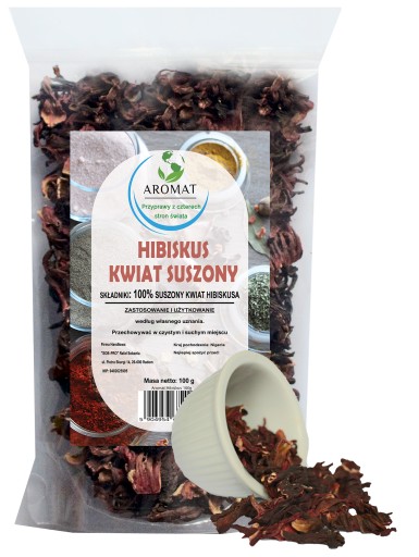 Ibištekový čaj 100g Ibištekový kvet Malwa 0,1kg