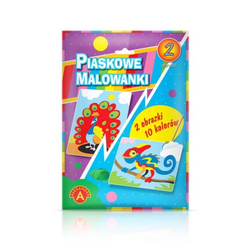 Kniha o maľovaní piesočných chameleónov a pávov
