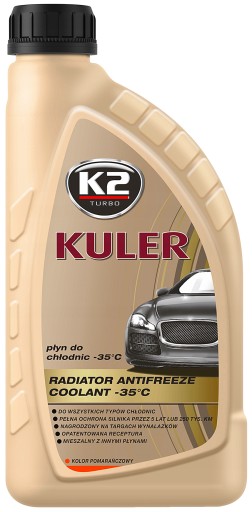 X2C04 K2 KULER KVAPALINA RADIÁTOROV DLHÁ ŽIVOTNOSŤ -35°C ORANŽOVÁ 1L 0000-00