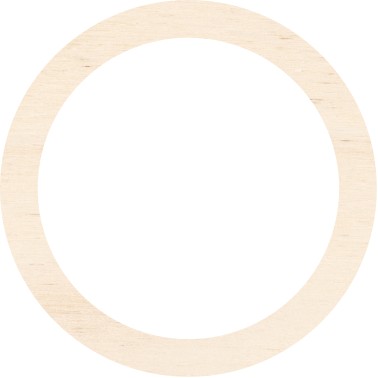 DECOUPAGE CIRCLE obruč na lapač snov 12 cm háčik