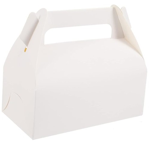 CAKE BOX biela svadobné SVADOBNÉ SPOJENIE 10 ks