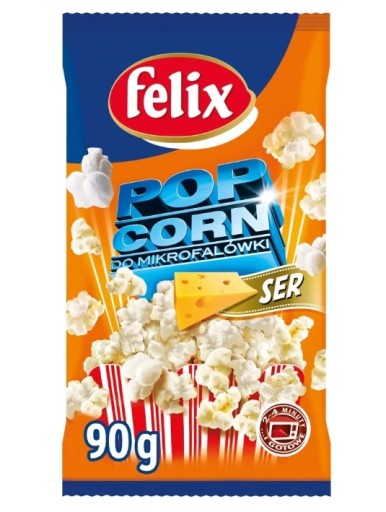 Popcorn syr Felix do mikrovlnky 90 g