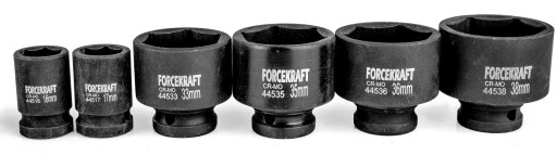 Hlboká nárazová objímka 33mm 6-bodová 1/2
