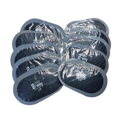 Tech 65mm/40mm T-17BK hadicová záplata - 1 ks