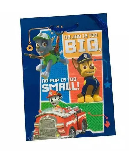 TAŠKA PAW Patrol 18x13x8 modrá