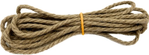 Krútené JUTOVÉ PLÁNO PRE EKO ŠKRABIČKA 14mm 5m