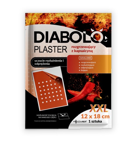 Diabolo Hrejivá náplasť CAPSAICIN 1 ks.