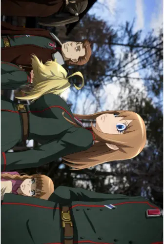 Anime Manga Youjo Senki Plagát yjs_004 A3 (vlastné)