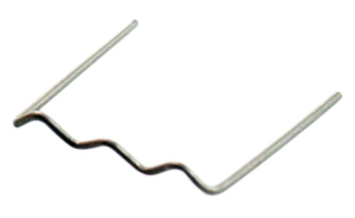 Plastové STAPLES RS16 100ks ploché MALÉ VLNY 0,6mm na opravu plastov