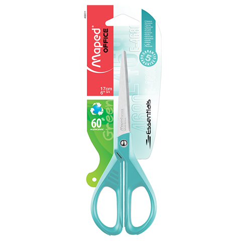 Maped Green pastel tyrkysové školské nožnice 17cm