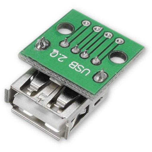 Zásuvka PCB zásuvka USB-A 4kolíkový zásuvkový konektor