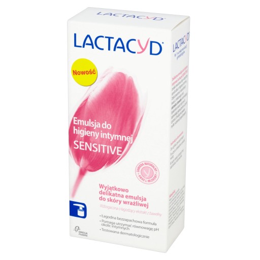 Lactacyd Sensitive emulzia pre intímnu hygienu s pumpičkou 200 ml