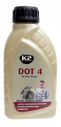 K2 DOT 4 BRZDOVÁ KVAPALINA 0,5L BRZDOVÁ KVAPALINA 500ML