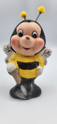 Porcelánová figúrka včiel Záhradná dekorácia Kvetináče 13x8x5 cm