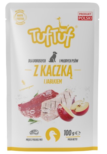 TUF TUF VRECKO NA VLHKÉ POTRAVINY ZMES CHUTI 4x100G