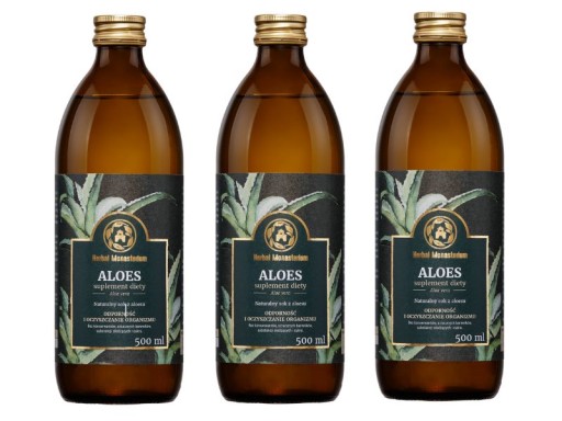 Aloe Natural Juice 500 ml, Aloe bez konzervantov a farbív