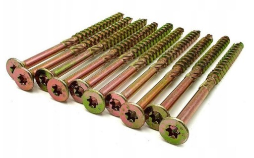 TESÁRSKE SKRUTY DO DREVA CS 3,5X45 TORX PROTIHLAVICE DOMAX 200KS