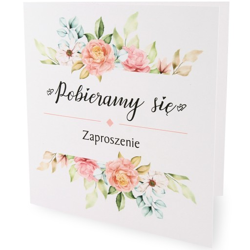 Svadobné oznámenia, 5 kusov