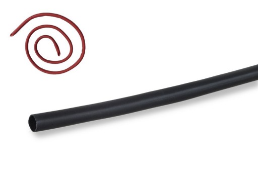 ZMRŠŤOVACIA TUBA 16 mm 1 m ČIERNA
