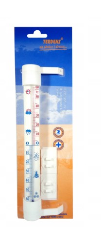 TERDENS OKENNÝ TEPLOMER 19,5cm BIELA 495BIELA