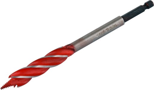 VŔTAČKA DO DREVA VŔTAČKA 14MM 4 KOTOPELE ŠESTUSTRANNÁ OCEL HRC