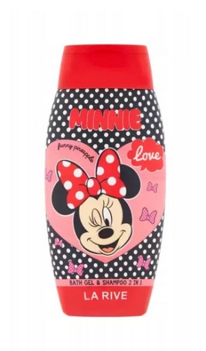 LA RIVE Disney Minnie šampón a tekutý kúpeľ 2v1 250 ml