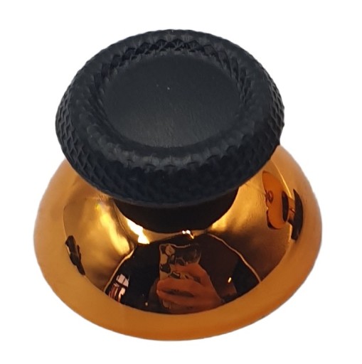 ANALOGOVÝ OVLÁDAČ MUSHROOM PRE PS4 PS5 PAD MEĎ – LESKLÁ METALIKA
